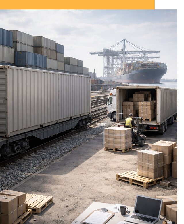 Мультимодальные перевозки грузов по миру от 45941 руб