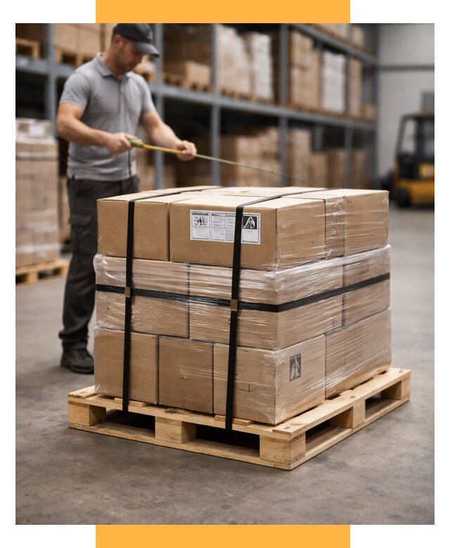 Упаковка и паллетирование грузов от 3573 р. | СетСервис-Хнт