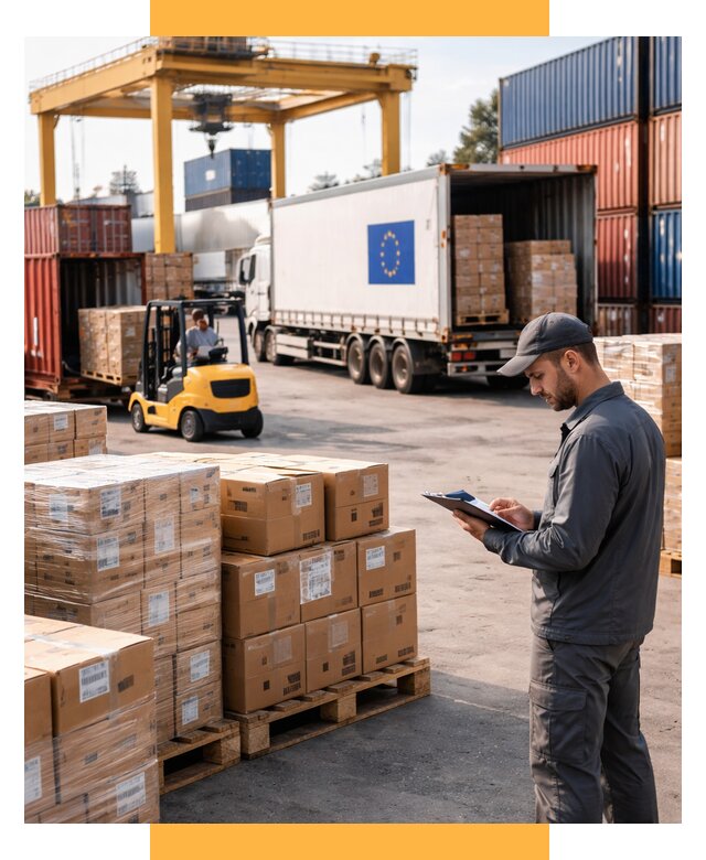 Доставка грузов из Европы от 12251 р., логистика СетСервис-Хнт