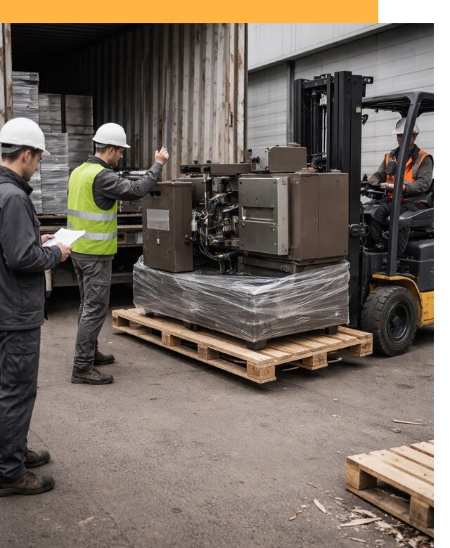 Доставка промышленного оборудования из Европы от 45941