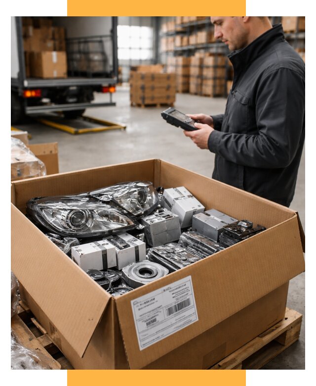 Доставка автозапчастей из Европы под ключ от 12761 р. | СетСервис-Хнт