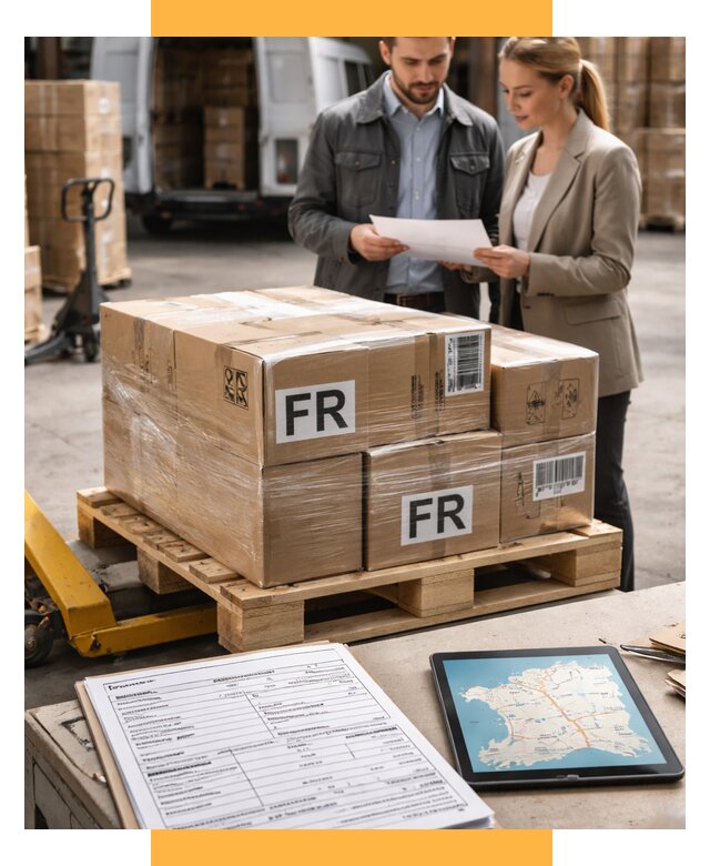 Доставка грузов в Францию от 25523 р., логистика СетСервис-Хнт