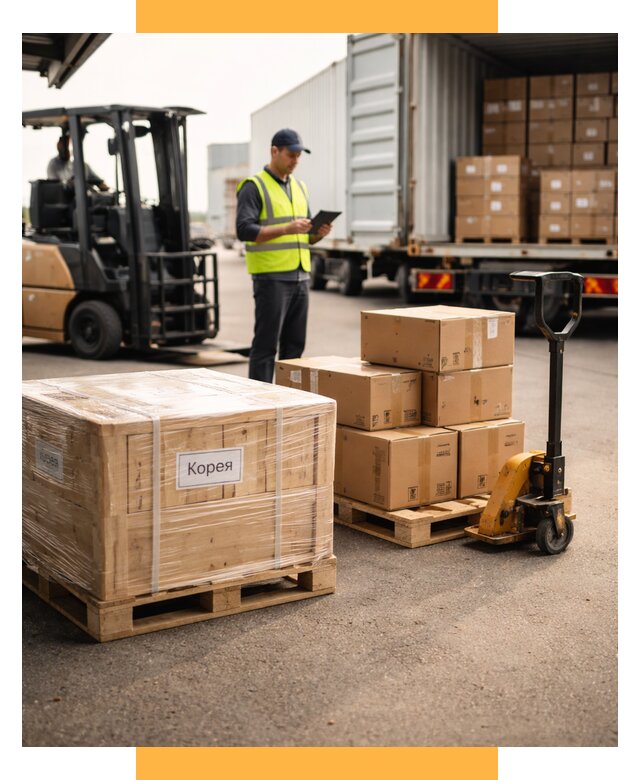 Доставка грузов в Корею из России от 35732 р. | СетСервис-Хнт