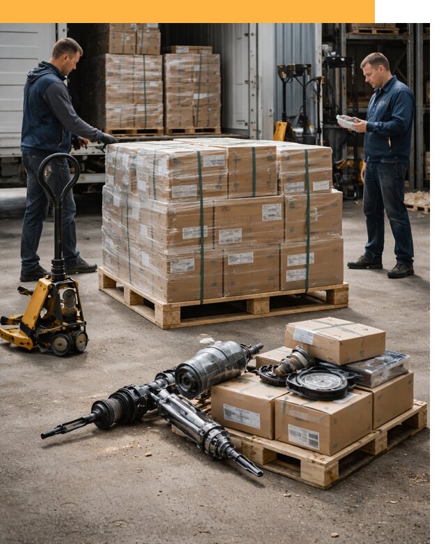 Международная перевозка автозапчастей по миру от 4594 руб