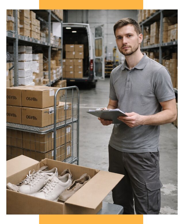 Доставка обуви из Китая и Турции от 4594 р. СетСервис-Хнт