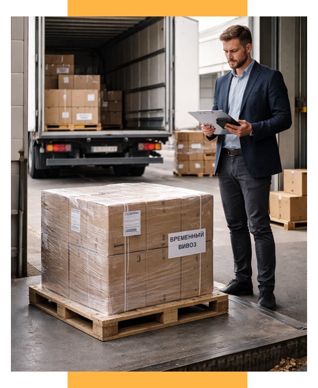 Временный вывоз товаров под ключ от 8167 р. | СетСервис-Хнт