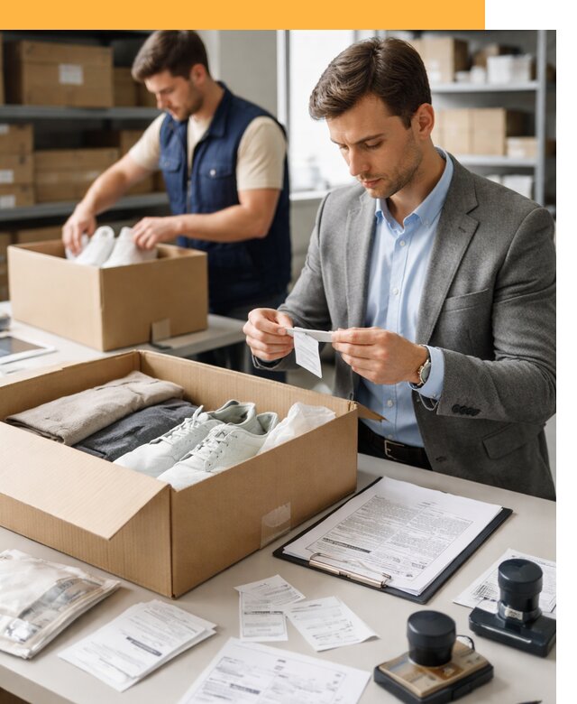 Таможенное оформление одежды и обуви по выгодной цене от 6636 руб