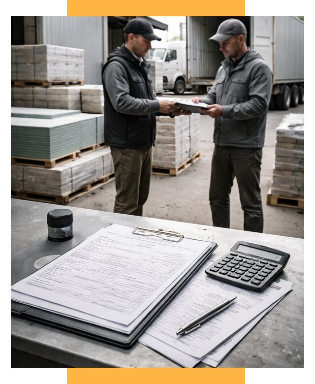 Таможенное оформление стройматериалов от 8678 р. | СетСервис-Хнт