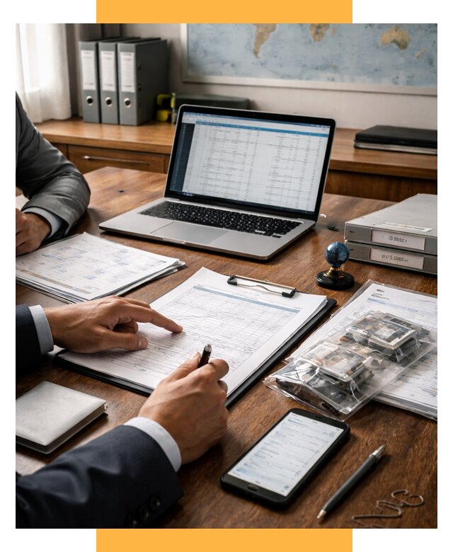 Проверка поставщика за рубежом от 8678 р. | СетСервис-Хнт аудит